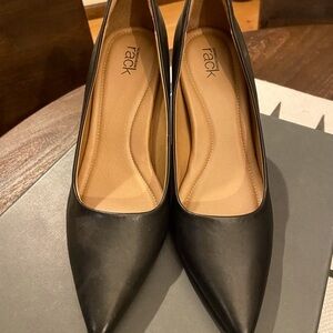 Nordstrom Rack Women's Faux Leather Pointed-Toe
Heels.